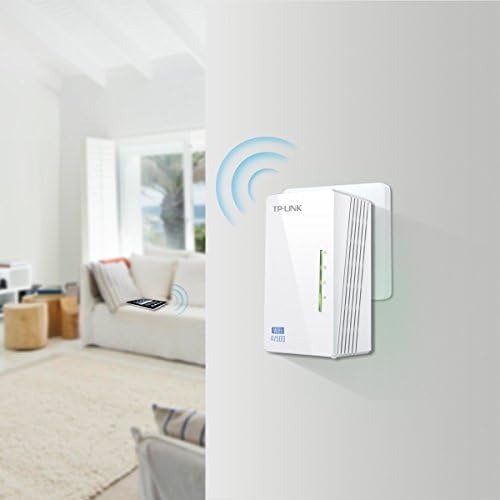 TP-Link TL-WPA4220T KIT(3 Pack) 3-Ports Powerline Adapter WiFi Starter Kit, Range Extender, Broadband/WiFi Extender, WiFi Booster/Hotspot