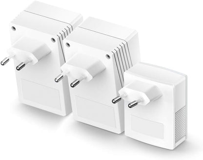 TP-Link TL-WPA4220T KIT(3 Pack) 3-Ports Powerline Adapter WiFi Starter Kit, Range Extender, Broadband/WiFi Extender, WiFi Booster/Hotspot