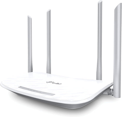 TP-Link AC1200 Wireless Dual Band Wi-Fi Router, Wi-Fi Speed Up to 867 Mbps/5 GHz + 300 Mbps/2.4 GHz, 4+1 Fast Ports, Single-Core CPU, Parental Control, Easy setup (Archer C50