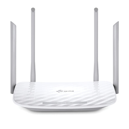 TP-Link AC1200 Wireless Dual Band Wi-Fi Router, Wi-Fi Speed Up to 867 Mbps/5 GHz + 300 Mbps/2.4 GHz, 4+1 Fast Ports, Single-Core CPU, Parental Control, Easy setup (Archer C50