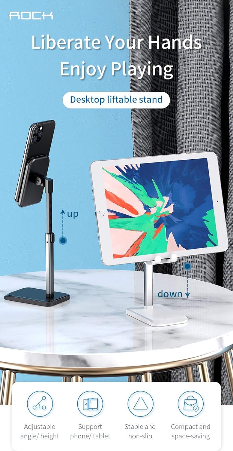 Rock - Stand Per Telefono - Nero