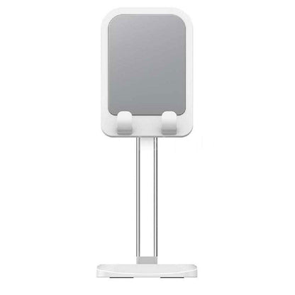 ROCK Supporto per Smartphone e Tablet da Tavolo Desktobp Stand Allungabile Compatto Compatibile con la Maggior Parte degli Smartphone e Tablet (White