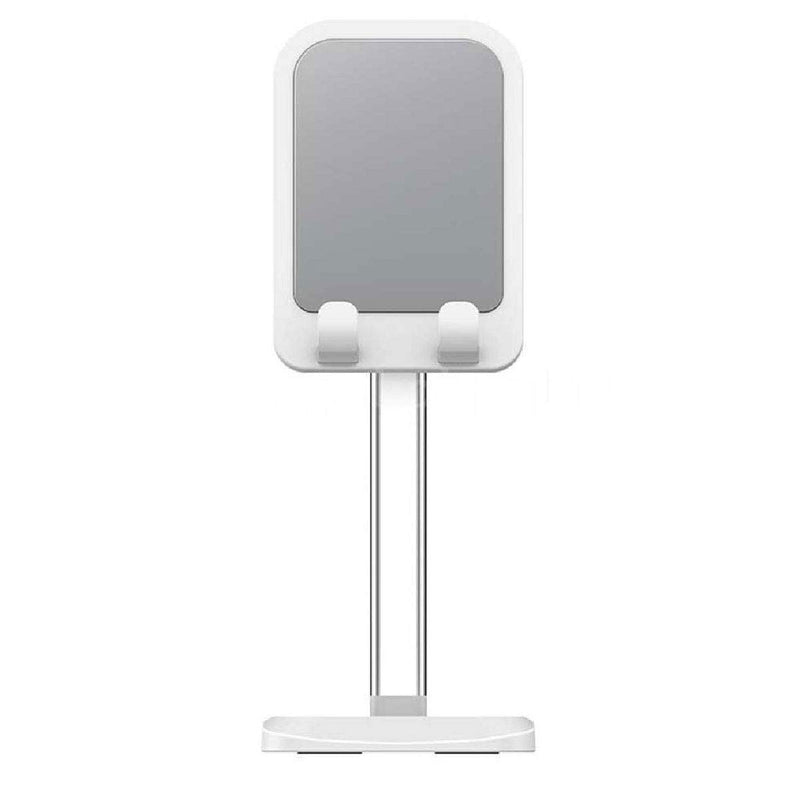 ROCK Supporto per Smartphone e Tablet da Tavolo Desktobp Stand Allungabile Compatto Compatibile con la Maggior Parte degli Smartphone e Tablet (White