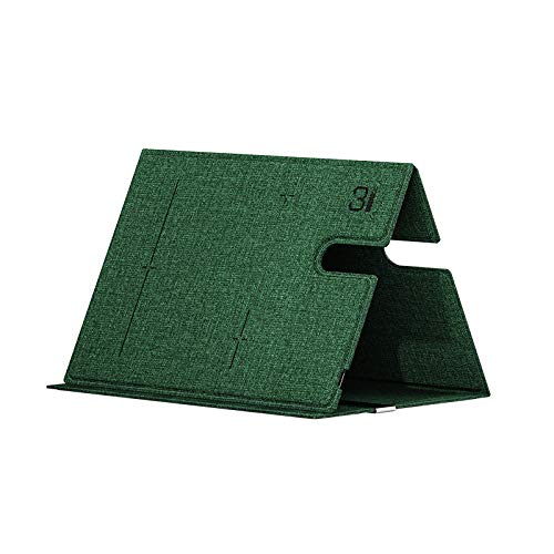 rock 3 in 1 green fabric wireless charger compatible with smartphones , smartwatch, earphones