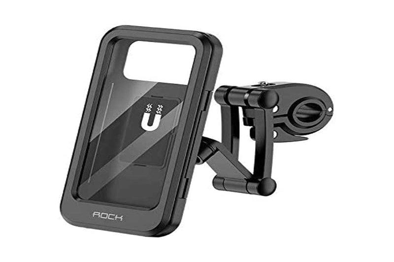 ROCK Retractable Bicycle Smartphone Mount Compatible with Smartphone Up to 6.7 inch