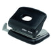 Rapid Fashion FC20 2 Hole Punch, Punches up to 20 Sheets, Adjustable Guide Bar, Ergonomic Design, Black, 23256400