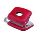Rapid Fashion FC20 2 Hole Punch, Punches up to 20 Sheets, Adjustable Guide Bar, Ergonomic Design, Red, 23256402