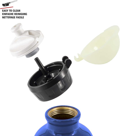 SIGG - Borraccia Bambini In Alluminio - KBT - Ermetica - Leggera - Senza BPA- Certificata Climate Neutral - 0,4L Glow Sharkies