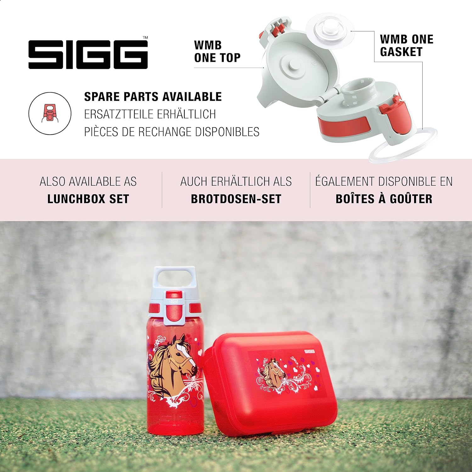 Sigg - Kids - Viva One - Suitable For Carbonated Beverages - Leakproof - Dishwasher Safe - BPA Free - Sports & Bike - 0.5L