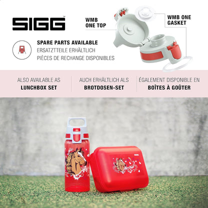 Sigg - Kids - Viva One - Suitable For Carbonated Beverages - Leakproof - Dishwasher Safe - BPA Free - Sports & Bike - 0.5L
