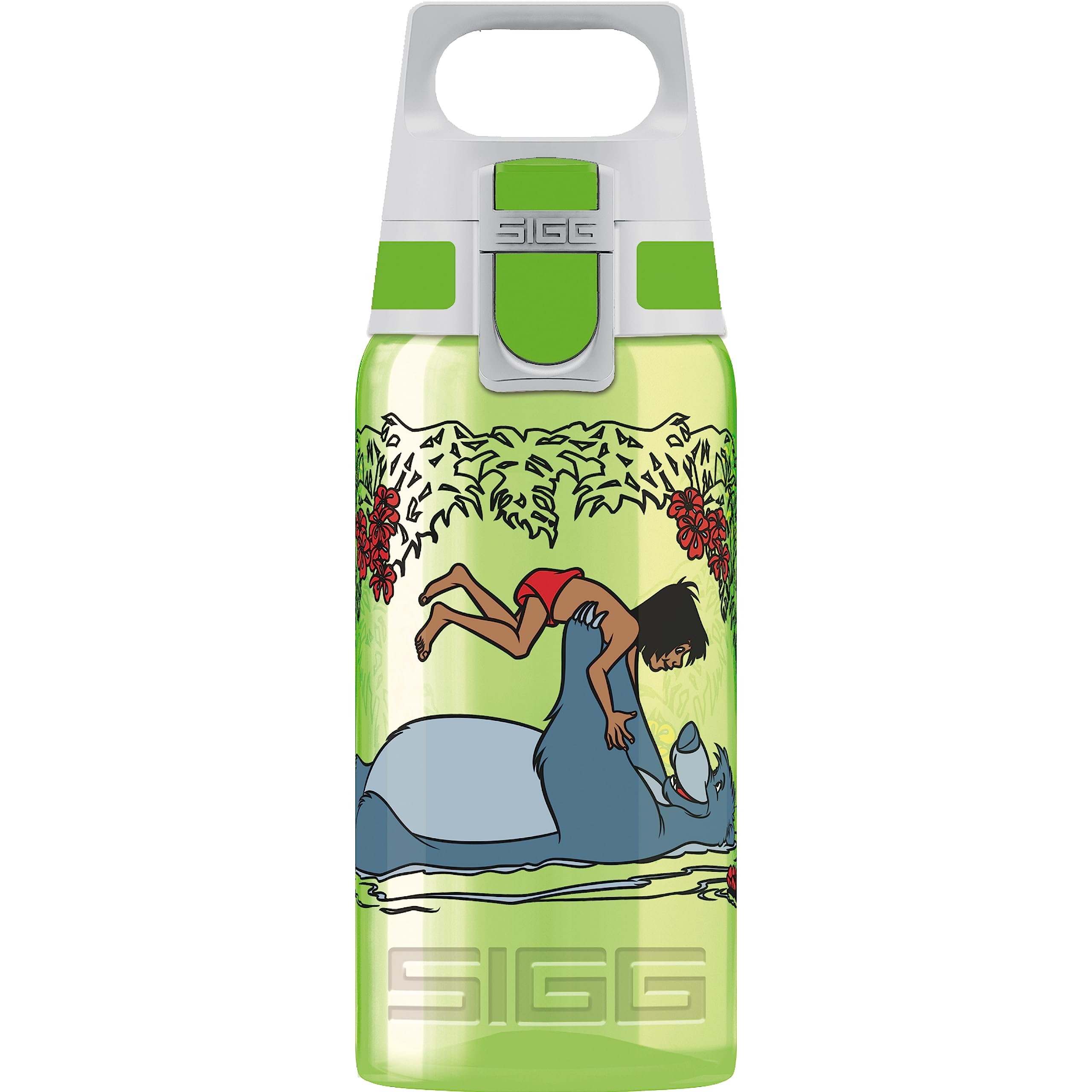 Sigg - Kids - Viva One - Suitable For Carbonated Beverages - Leakproof - Dishwasher Safe - BPA Free - Sports & Bike - 0.5L