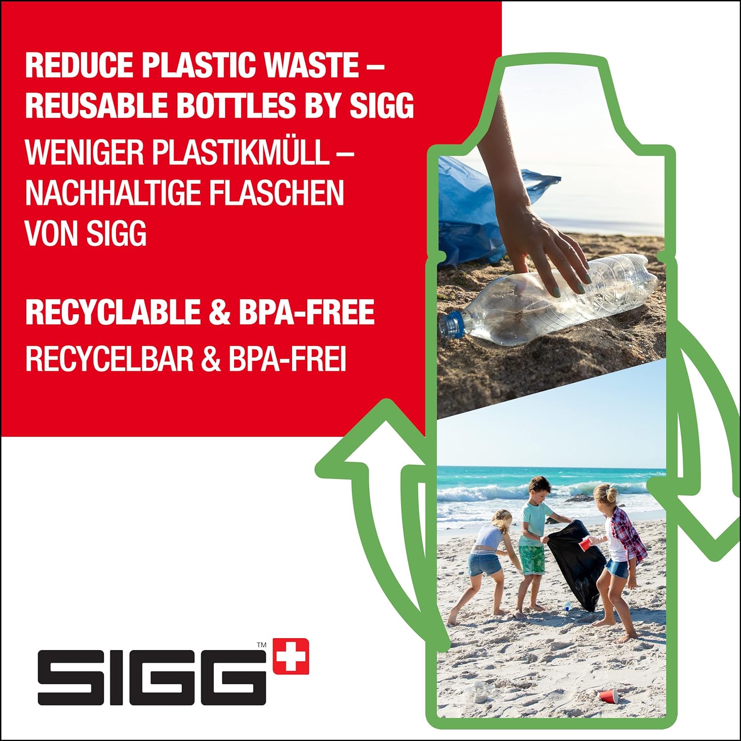 SIGG - Aluminium Kids Water Bottle - With Straw - Leakproof - Lightweight - BPA Free - Climate Neutral Certified - School & Sports - 0.4L Fox