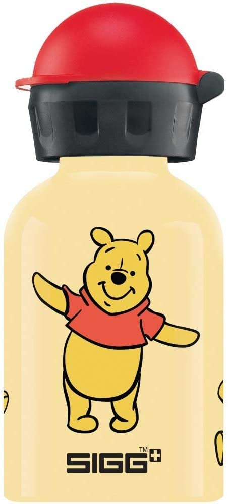 SIGG - Aluminium Kids Water Bottle - KBT - Leakproof - Lightweight - BPA Free - Climate Neutral Certified - 0.3L Winnie