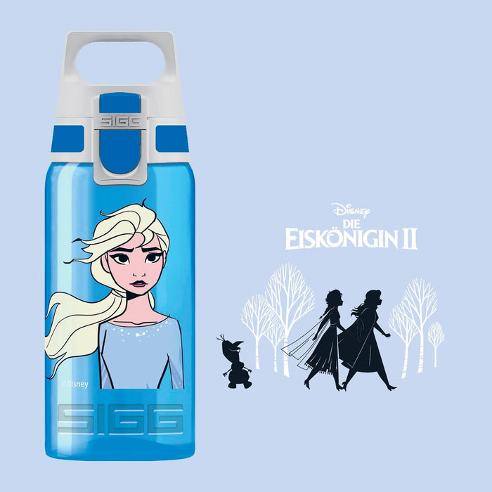 Sigg - Kids - Viva One - Suitable For Carbonated Beverages - Leakproof - Dishwasher Safe - BPA Free - Sports & Bike - 0.5L 15 Elsa Ii Kids Bottle