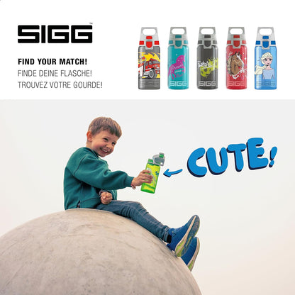 Sigg - Kids - Viva One - Suitable For Carbonated Beverages - Leakproof - Dishwasher Safe - BPA Free - Sports & Bike - 0.5L 15 Elsa Ii Kids Bottle