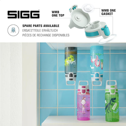 Sigg - Kids - Viva One - Suitable For Carbonated Beverages - Leakproof - Dishwasher Safe - BPA Free - Sports & Bike - 0.5L