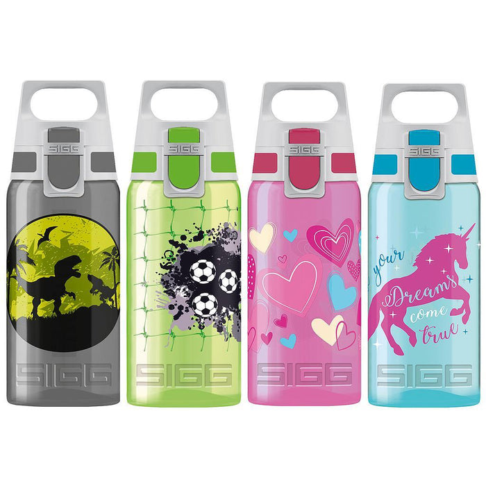 Sigg - Kids - Viva One - Suitable For Carbonated Beverages - Leakproof - Dishwasher Safe - BPA Free - Sports & Bike - 0.5L