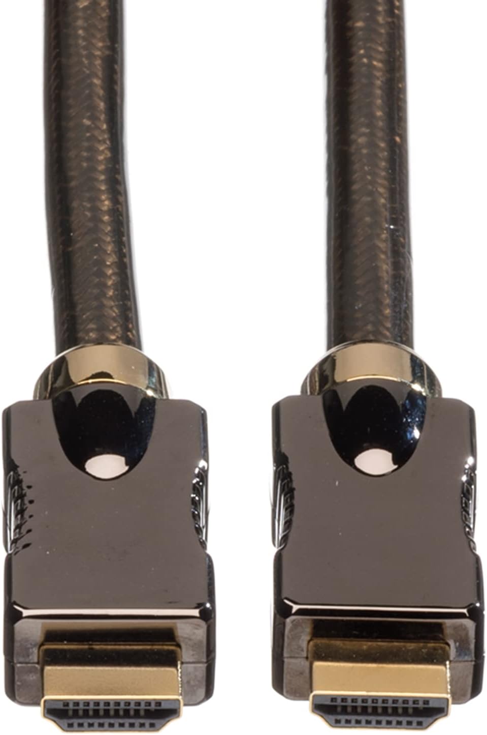 Rotronic Roline Ultra HD Cable with Ethernet (HDMI Male to Male) black black