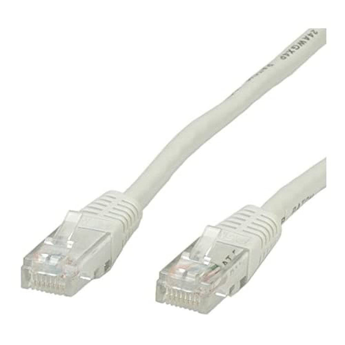 Value UTP Patch Cord Cat.5e, grey 0.5 m