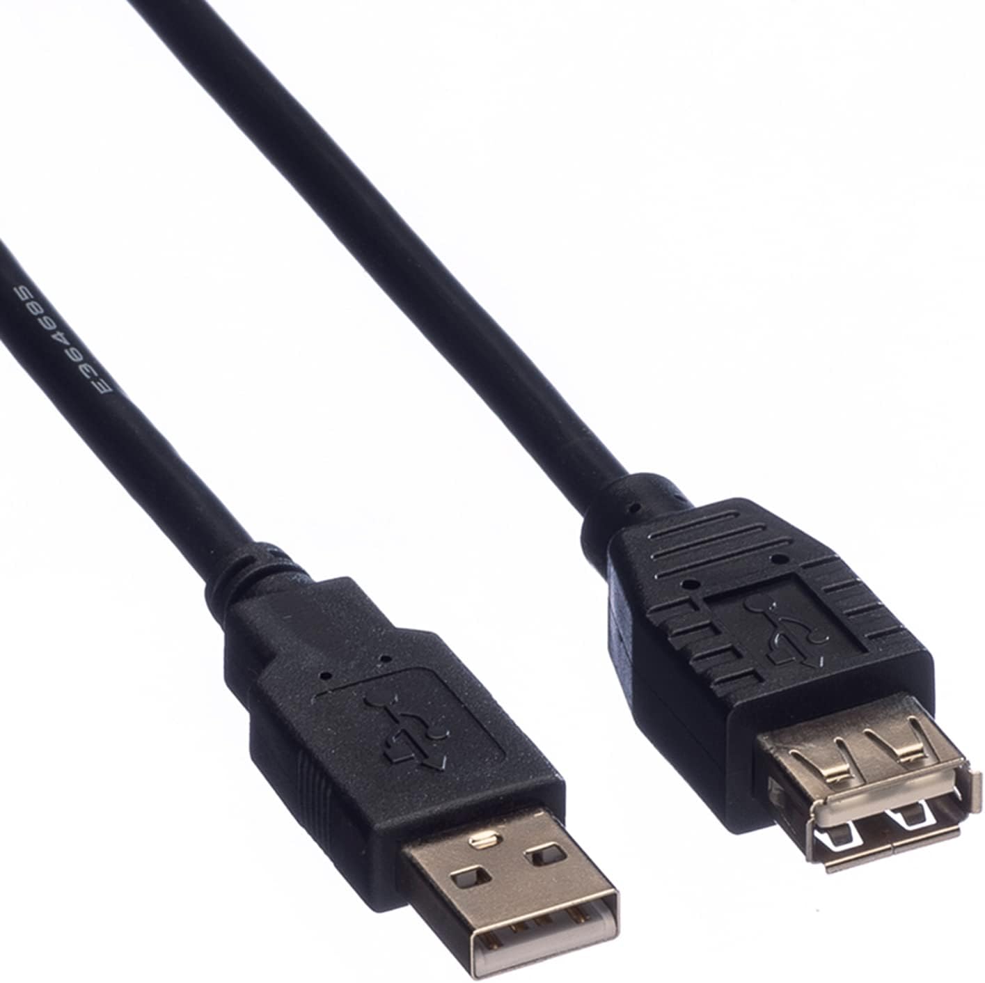 ROLINE | USB 2.0 Cable | A | Male/Female | Black | 3 m