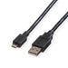 ROLINE Cavo USB 2.0, USB A ST – Micro USB B ST, nero