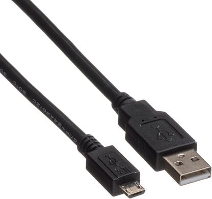 Roline | USB 2.0 Cable | A - Micro B | Male/| Black | 0.8 m