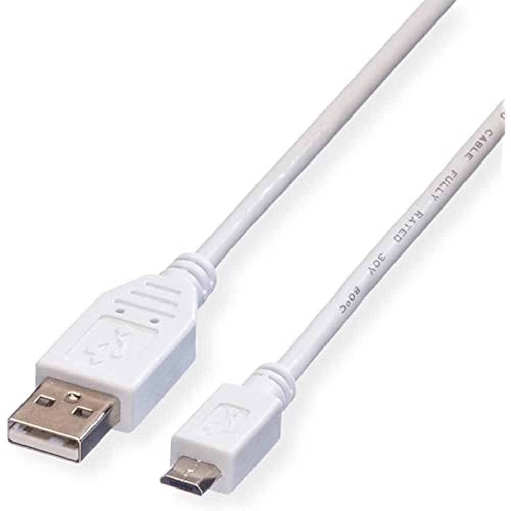 Value | USB 2.0 Cable | A - Micro B | Male/| 0.8 m