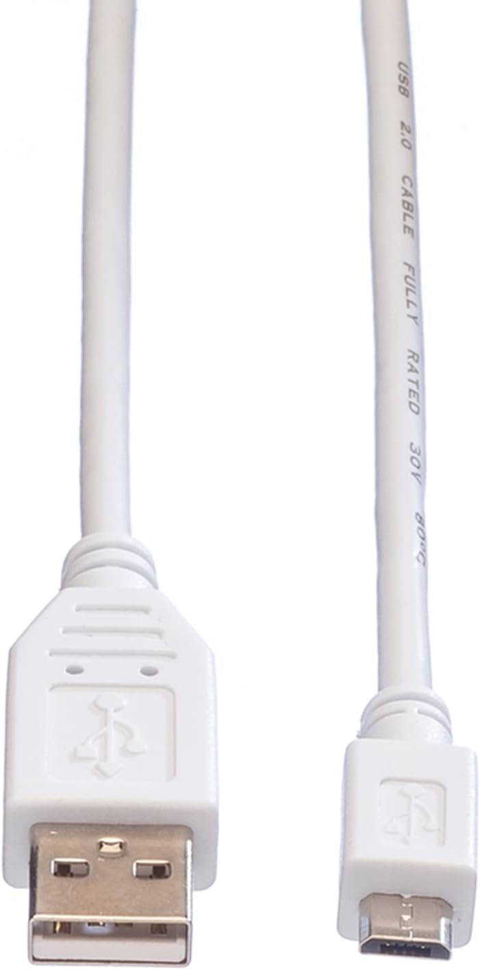 Value | USB 2.0 Cable | A - Micro B | Male/| 0.8 m