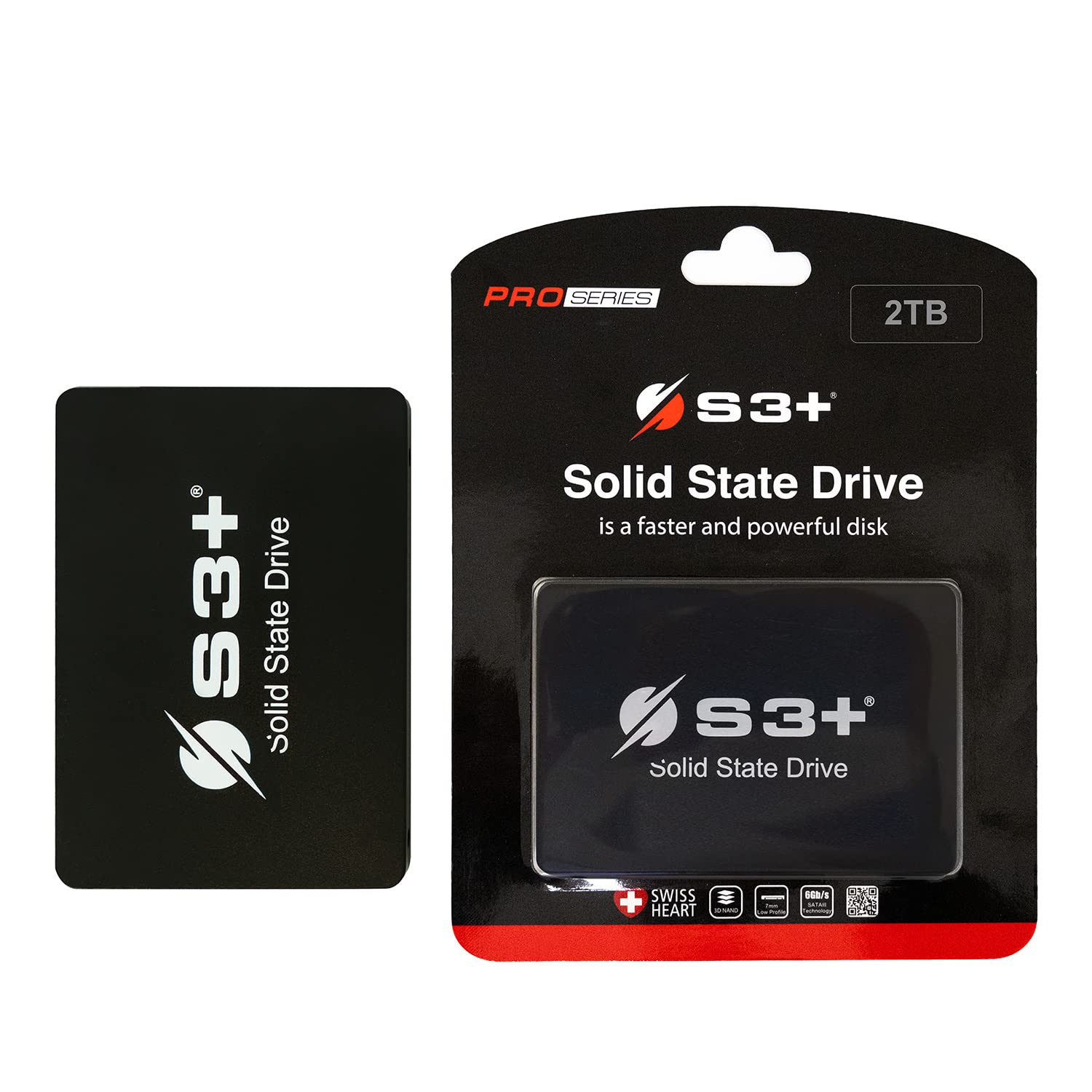 S3+ S3SSDC2T0 DRIVES ALLO STATO SOLIDO 2.5" 2048 GB SERIAL ATA III TLC