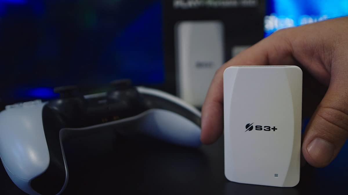 S3+ SSD 256GB USB-C Play+ Compatible with PS5/PlayStation 5