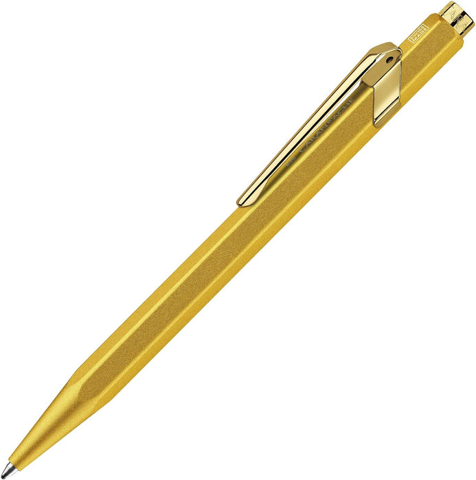 Caran d'Ache 849 Goldbar Ballpoint Pen with Box