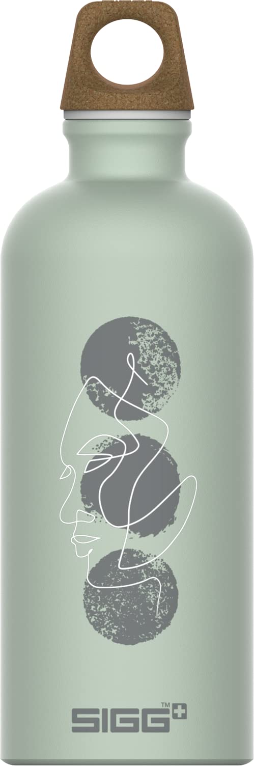 SIGG - Aluminum Water Bottle - Traveller MyPlanet - Climate Neutral Certified - Suitable For Carbonated Beverages - Leakproof & Lightweight - BPA Free - 0.6L / 1L