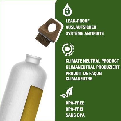 SIGG - Aluminum Water Bottle - Traveller MyPlanet - Climate Neutral Certified - Suitable For Carbonated Beverages - Leakproof & Lightweight - BPA Free - 0.6L / 1L
