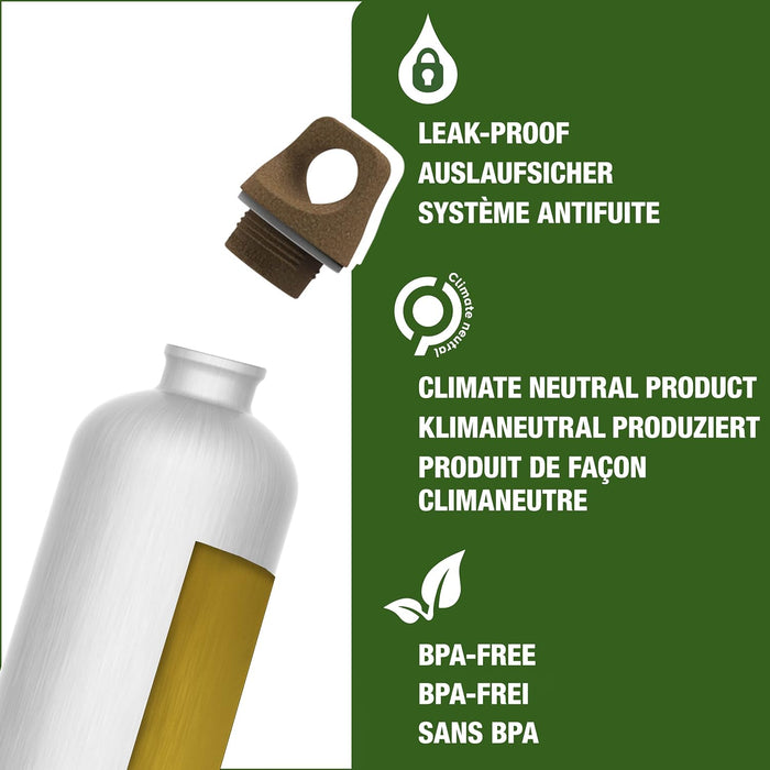 SIGG - Aluminum Water Bottle - Traveller MyPlanet - Climate Neutral Certified - Suitable For Carbonated Beverages - Leakproof & Lightweight - BPA Free - 0.6L / 1L