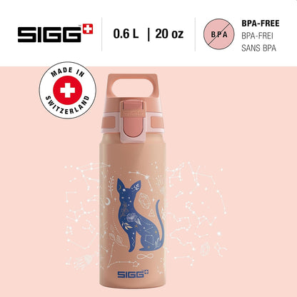Sigg - Aluminum Water Bottle - WMB Pathfinder - Climate Neutral Certified - Suitable For Carbonated Beverages - Leakproof & Lightweight - BPA Free - 0.75L / 1L 21 My Universe 0.6 L
