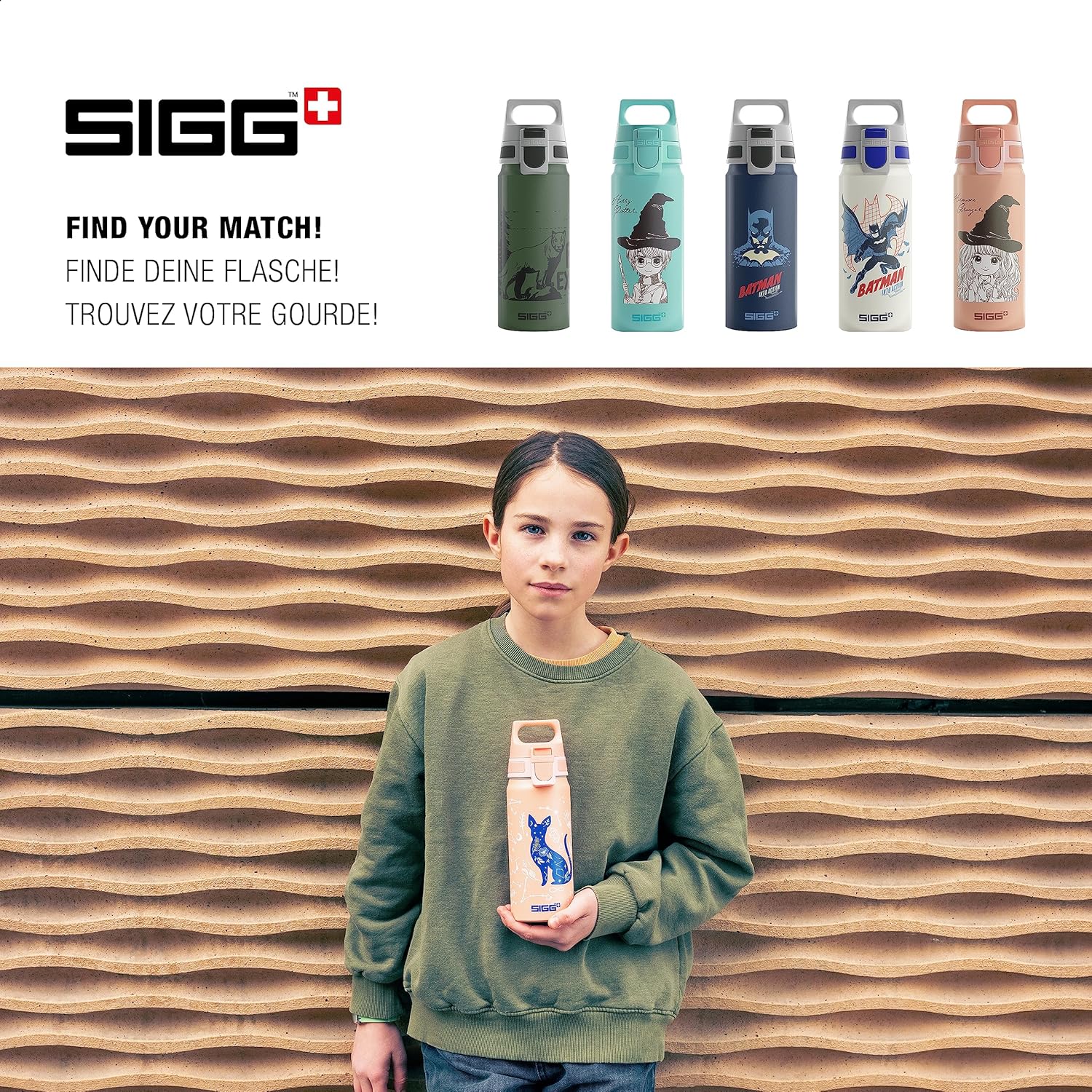 Sigg - Aluminum Water Bottle - WMB Pathfinder - Climate Neutral Certified - Suitable For Carbonated Beverages - Leakproof & Lightweight - BPA Free - 0.75L / 1L 21 My Universe 0.6 L