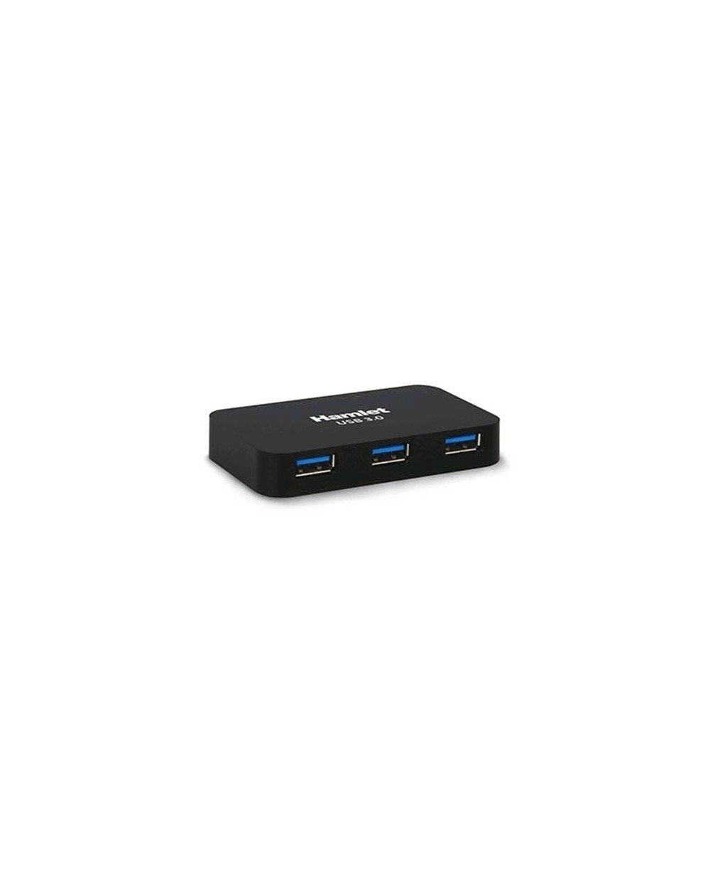 HAMLET Networking Hub Usb Hub 4 Port Usb 3.0 Powered Informatics