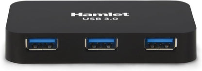 Hamlet XHUB430BKPW - interface hubs (USB 3.0 (3.1 Gen 1) Type-A, USB 3.0 (3.1 Gen 1) Micro-B, Mac OS 9.0, Mac OS 9.1, Mac OS 9.2, Mac OS X 10.0 Cheetah, Mac OS X 10.1 Puma, Mac OS X 10.10 Yosemi, Windows 7 Enterprise, Windows 7 Enterprise x64, Windows 7 H