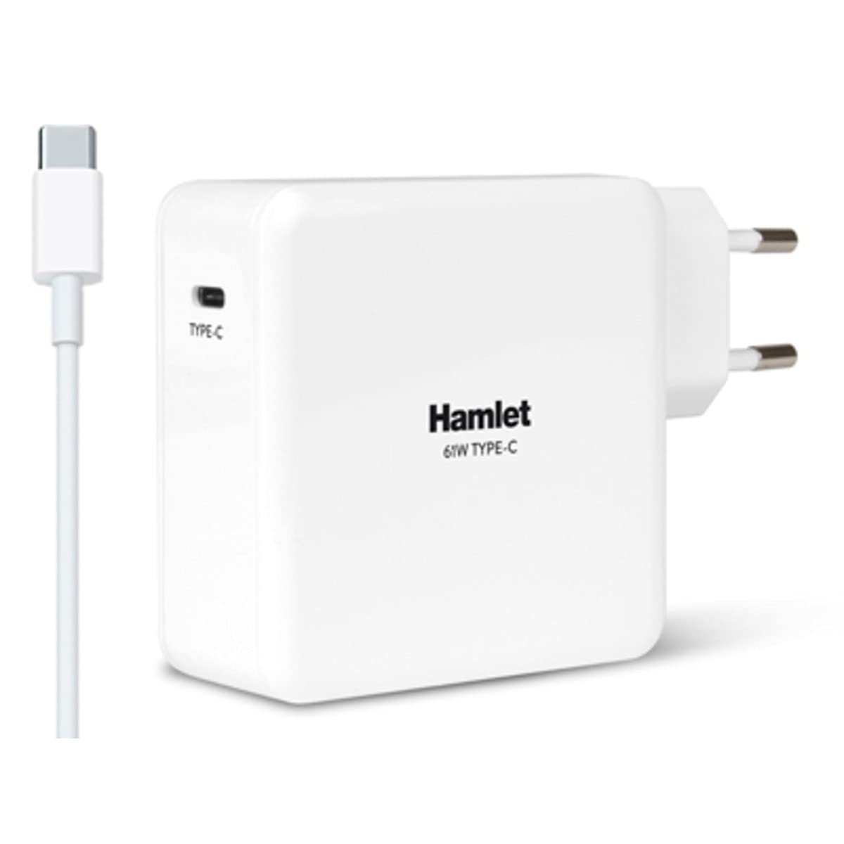 HAMLET Cable Hamlet Video Power Supply Usb 65Watts Typec White Informatics