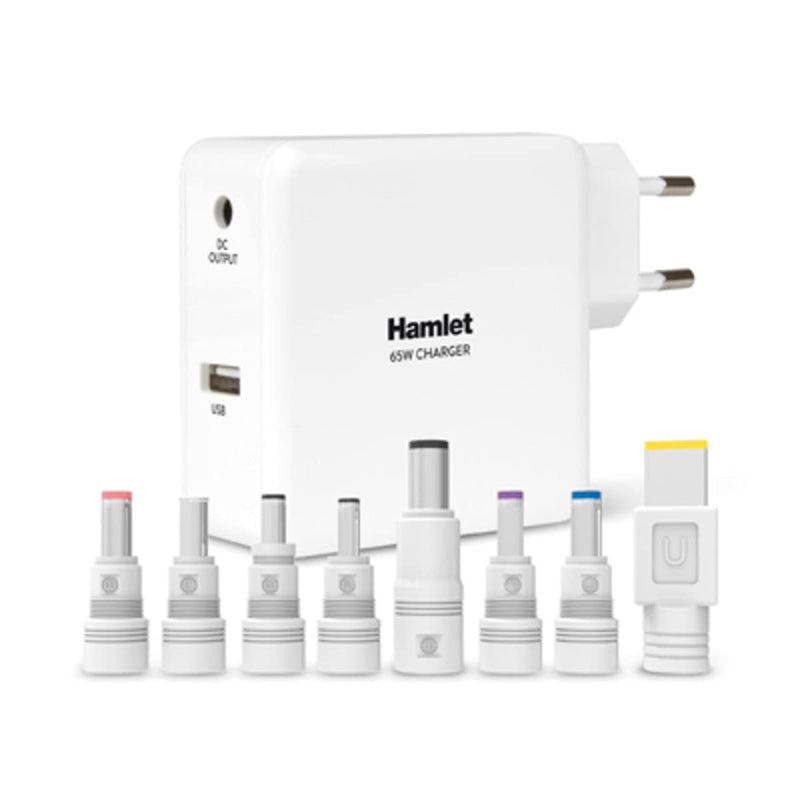 HAMLET Hamlet Video Cable Power Nb 65W 8 Tips, Usb Informatics