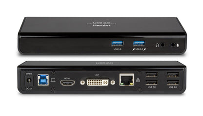 Hamlet Dock.*Ntb Usb3.0 Hdmi+Dvi+Hub+Lan+