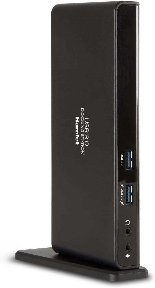 Hamlet Dock.*Ntb Usb3.0 Hdmi+Dvi+Hub+Lan+