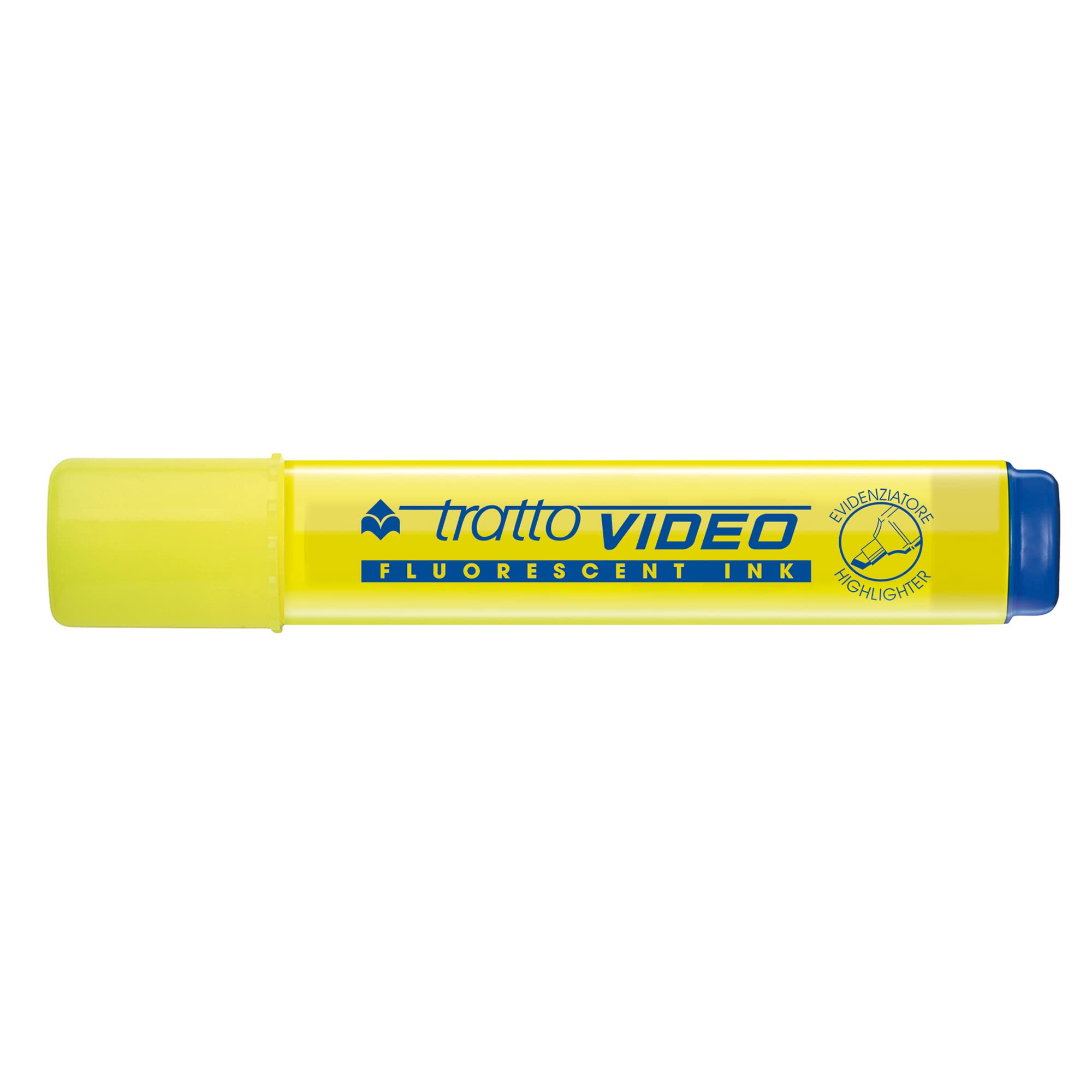 Tratto Video 830201 - Evidenziatore Video, colore: Giallo, confezione da 12
