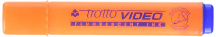 Tratto Video 830203 – Pack of 12 Fluorescent Markers, Orange