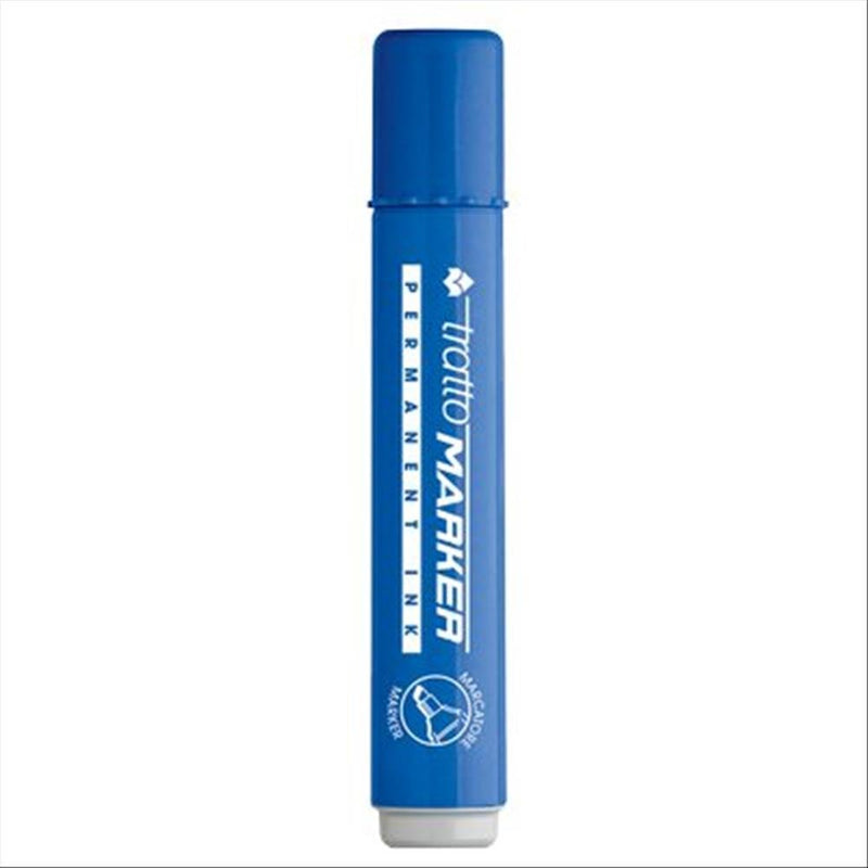 Cf12 Tratto Marker Blu P/Tonda