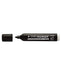 TRATTO Marker Black Bullet TIP Permanent Marker – Permanent Markers, Bullet Tip, Black, 1.4 mm, Black 12pièce (S), Glass, Metal, Leather, Plastic, Polystyrene, Cardboard, Wood Alcohol Based Ink