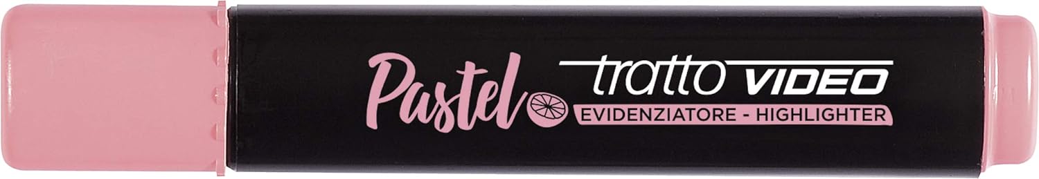 Tratto Video Pastel Rotulador Fluorescente Blíster 4 Unidades