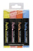 Tratto Video Pastel Rotulador Fluorescente Blíster 4 Unidades