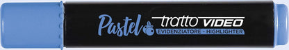 Tratto Video Pastel Rotulador Fluorescente Blíster 4 Unidades