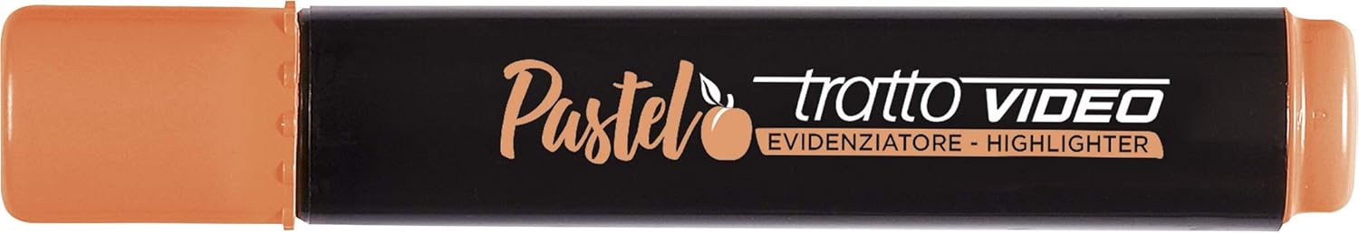 Tratto Video Pastel Rotulador Fluorescente Blíster 4 Unidades